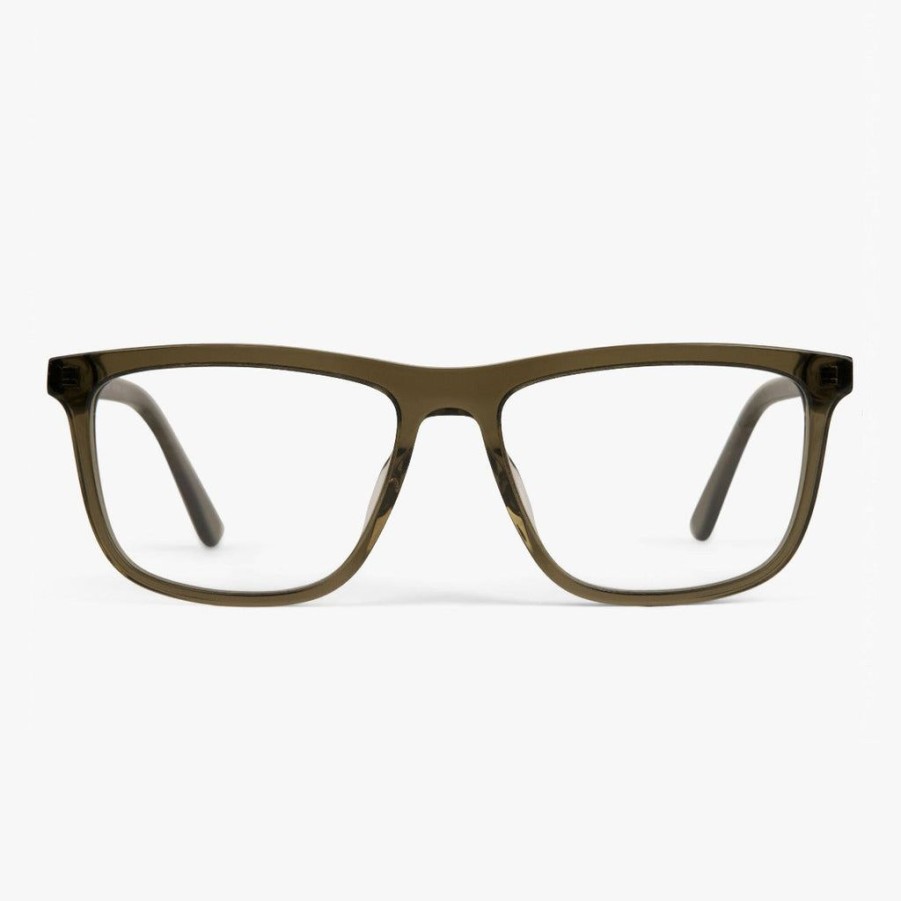 Blue Light Briller LUX READERS | Women'S Oslo Shiny Olive