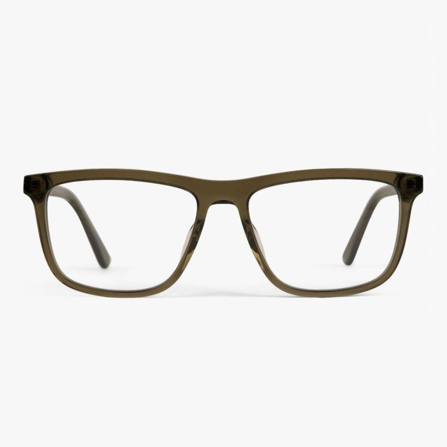 Blue Light Briller LUX READERS | Men'S Oslo Shiny Olive