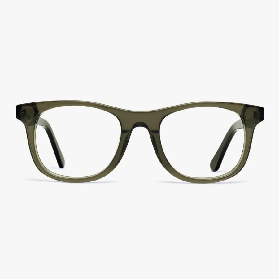 Blue Light Briller LUX READERS | Men'S Malmo Shiny Olive