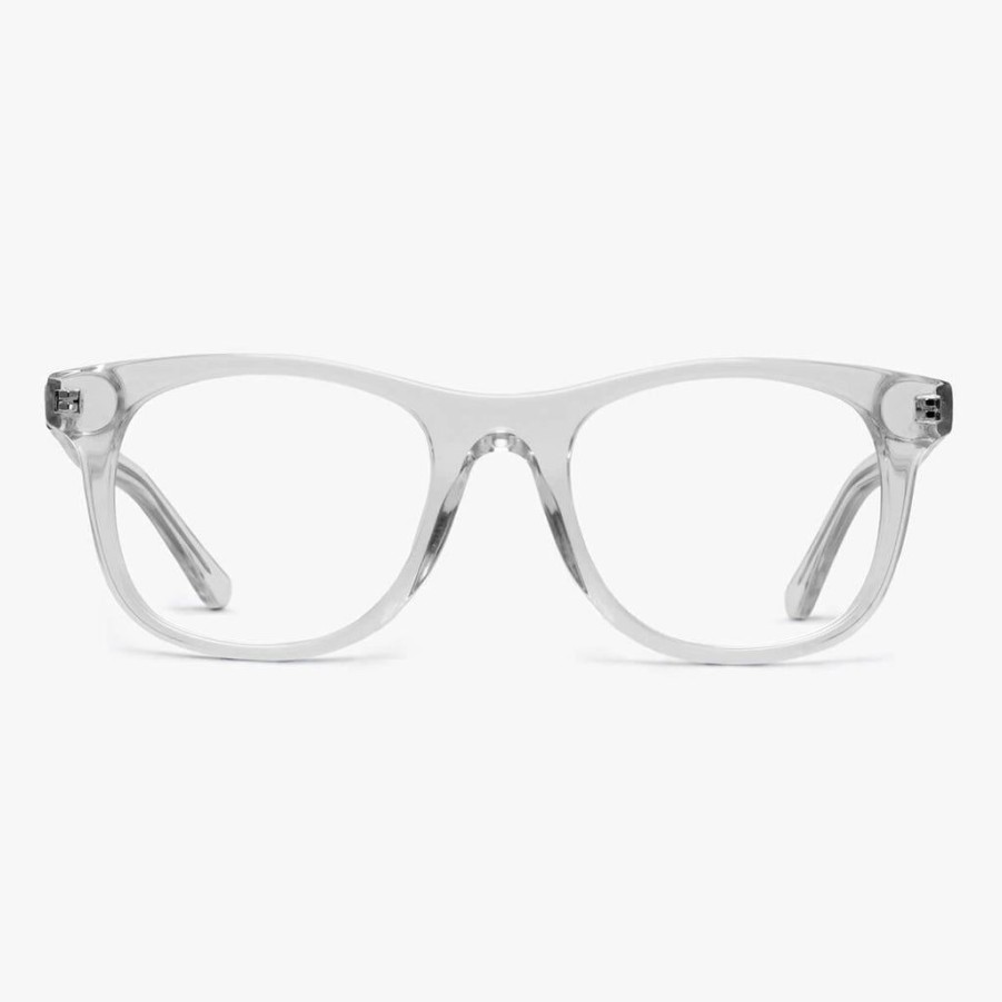 Blue Light Briller LUX READERS | Women'S Malmo Crystal White