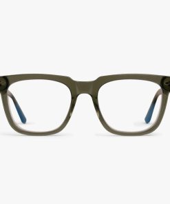 Blue Light Briller LUX READERS | Men'S Vasteras Shiny Olive