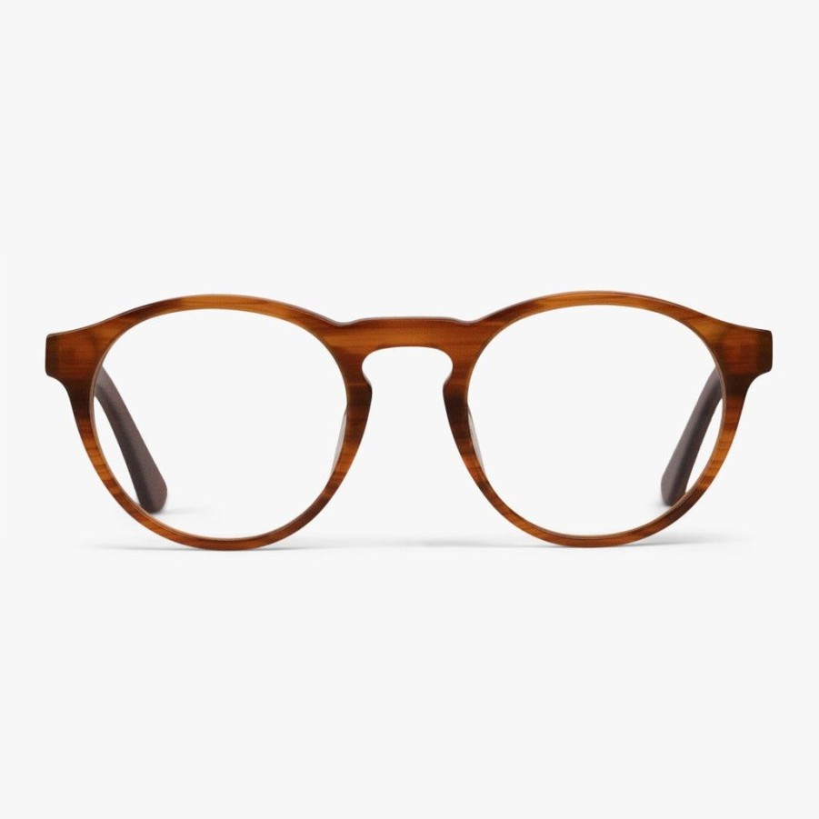 Blue Light Briller LUX READERS | Men'S Trondheim Shiny Walnut