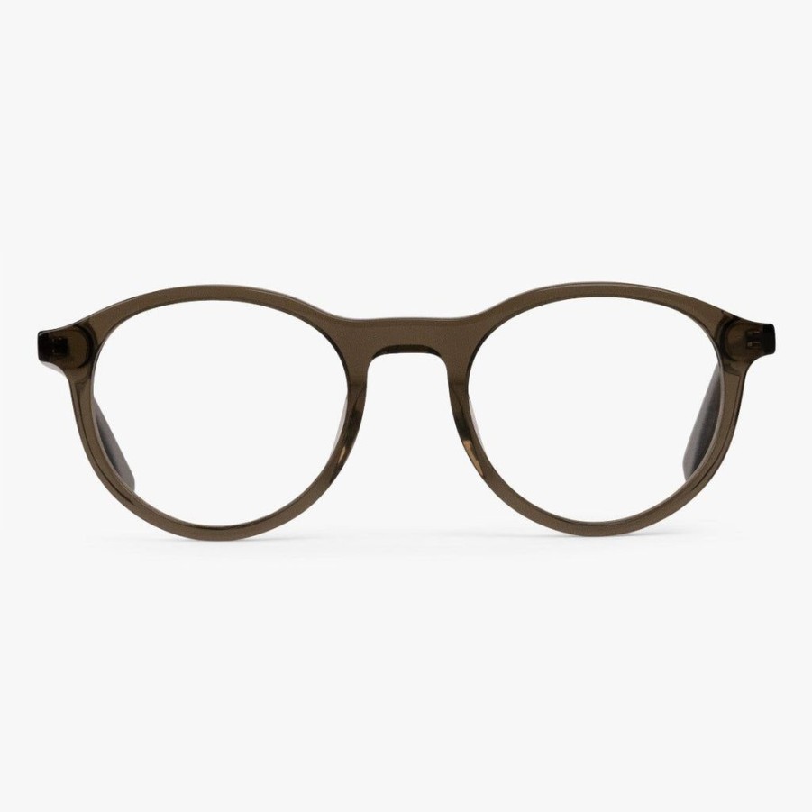 Blue Light Briller LUX READERS | Men'S Lokken Shiny Olive