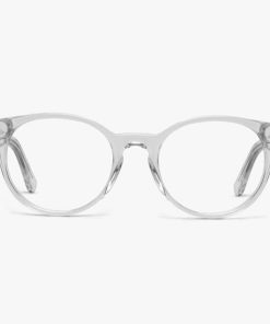 Blue Light Briller LUX READERS | Men'S Orebro Crystal White