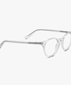 Blue Light Briller LUX READERS | Men'S Orebro Crystal White