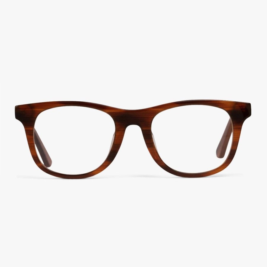 Blue Light Briller LUX READERS | Men'S Malmo Shiny Walnut