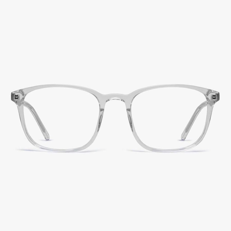 Blue Light Briller LUX READERS | Men'S Ebeltoft Crystal White