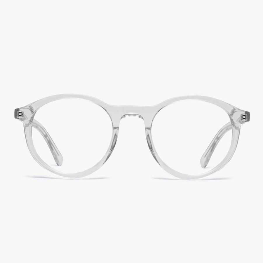 Blue Light Briller LUX READERS | Women'S Lokken Crystal White