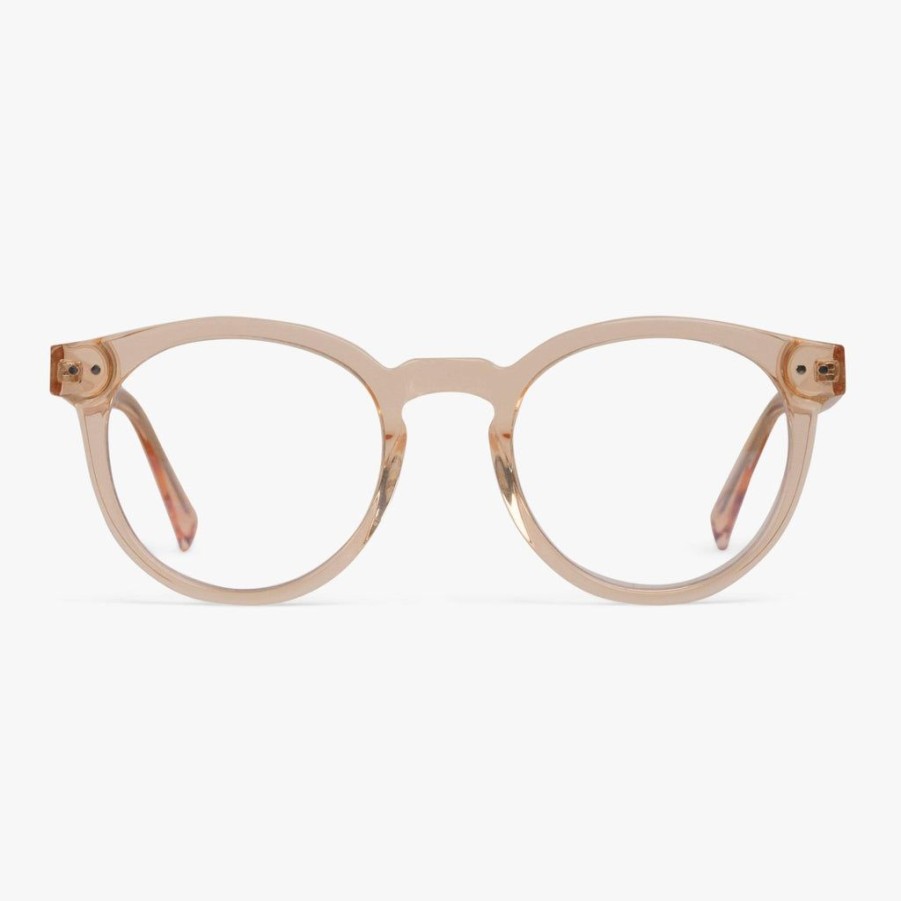 Blue Light Briller LUX READERS | Men'S Bodo Crystal Orange