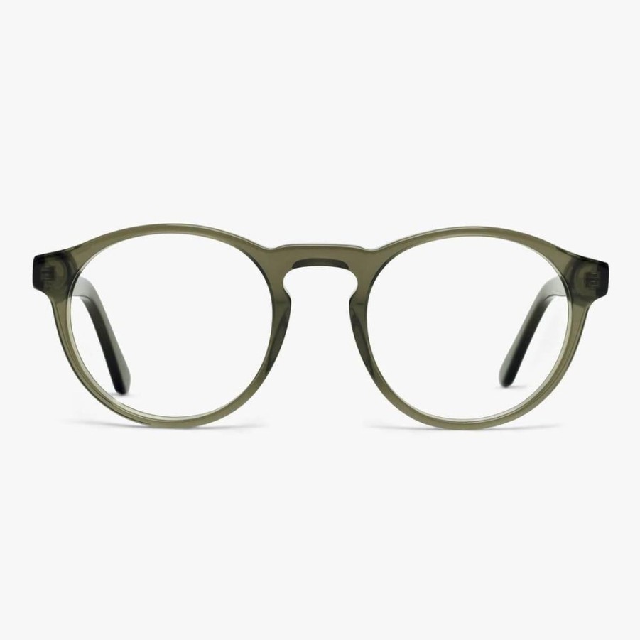 Blue Light Briller LUX READERS | Men'S Trondheim Shiny Olive