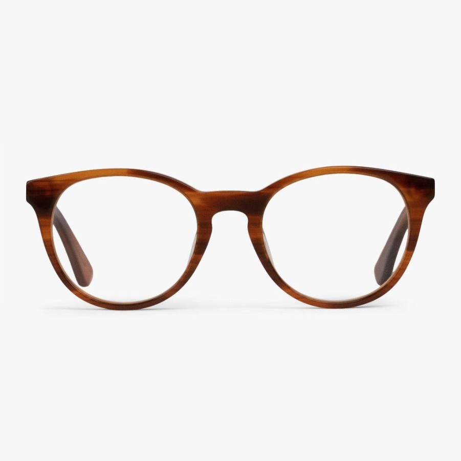 Blue Light Briller LUX READERS | Men'S Orebro Shiny Walnut