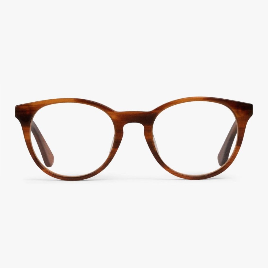 Blue Light Briller LUX READERS | Women'S Orebro Shiny Walnut